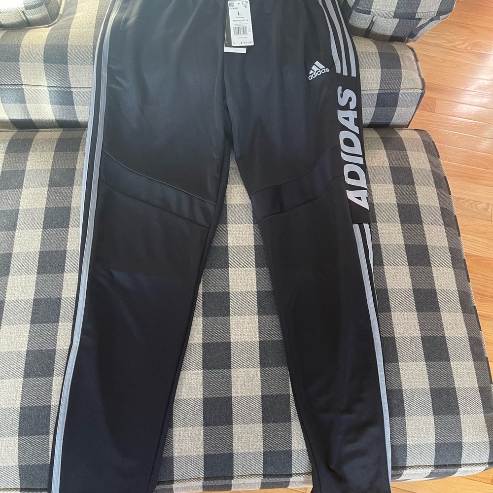 Adidas Men's Black Track Pants